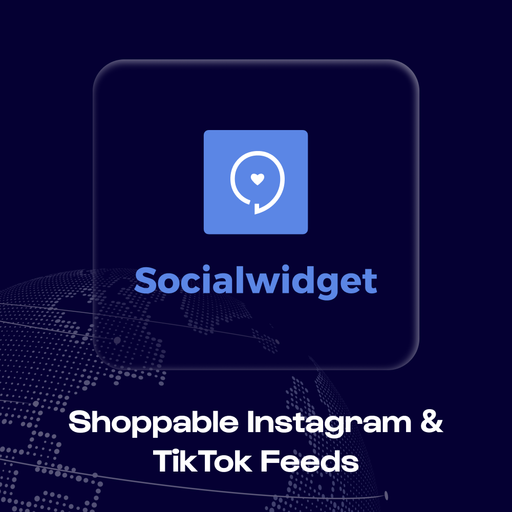 <tc>Socialwidget</tc> - 쇼핑 가능한 Instagram 및 TikTok 피드
